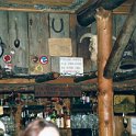 USA ID Warren 2002JAN19 006  Check the sign out: "Please check all firearms in with the bartender". I thought it was a joke, but it's a fair dinkum request. : 2002, 2002 - 3rd Annual Bed & Sled, Idaho, January, North America, Places, USA, Warren